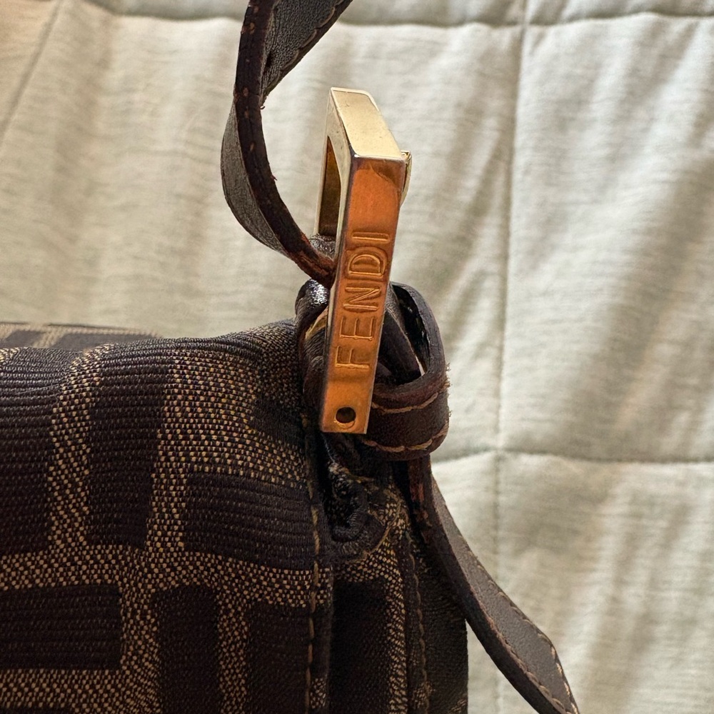 Fendi mamma baguette Brown Zucca FF - Picture 2 of 7